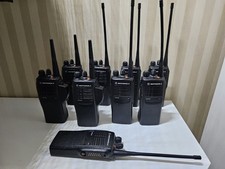 Set of 9 Motorola Gp340 Walkie