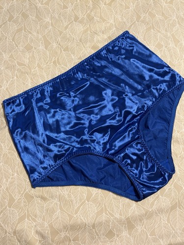 Vtg liquid satin granny panty - vtg,