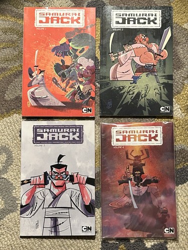 Samurai jack vol andy - samurai, #1-4
