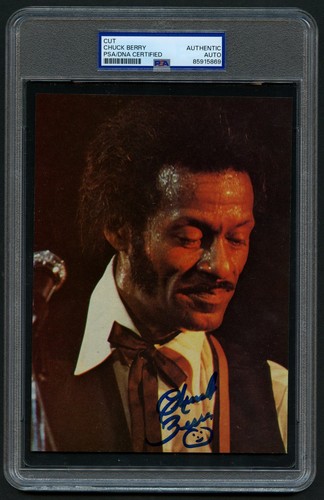 Chuck berry signed - berry, autograph