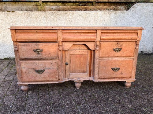 Antique pine dresser - antique,
