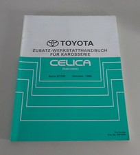 Workshop Manual Supplement Body Toyota Celica Cabriolet ST 182 from 10/1990
