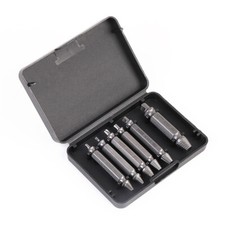 6x Broken Screw Extractor Remover Set Drill Bits Speed Out Damaged Stripped Tool
