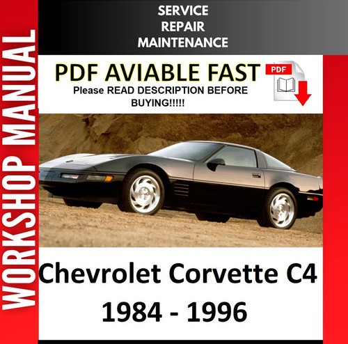 Chevrolet corvette 1984 - corvette,