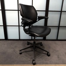 Humanscale Freedom Ergonomic Office Chair – Premium Leather Finish