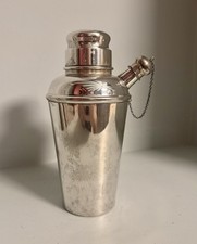 Superb American Solid Silver Cocktail Shaker, Gorham, 1920 (355g SCRAP?