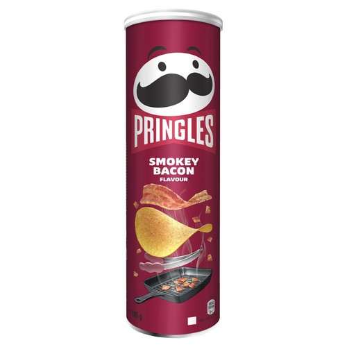 Pringles smokey bacon flavour - smokey,