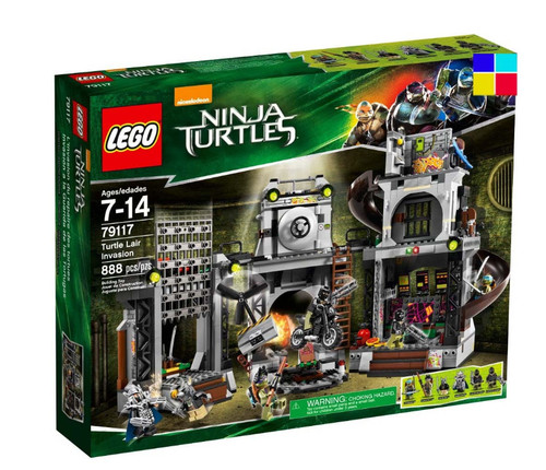 Lego 79117 tmnt turtle - tmnt, lair