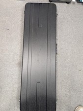 CNB Electric Base Guitar Black Hardshell Case 49" Long (Side)