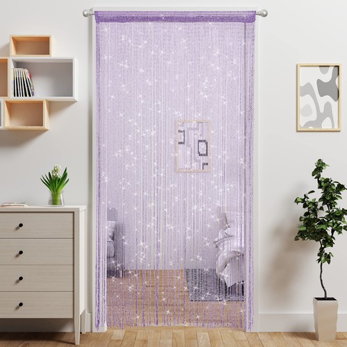 Door string curtain doorway - door,