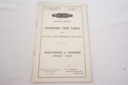1948 eastern region working - eastern,