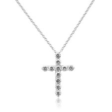 Tiffany Diamond Set Cross