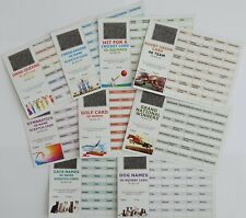 Fundraising Scratch Cards A6