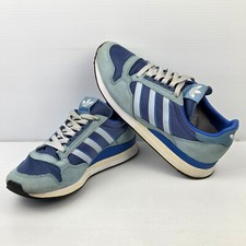 Adidas Mens Originals ZX 500 Lifestyle Shoes Sneakers Blue Retro US 9 UK 8.5