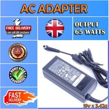REPLACEMENT FOR E-SYSTEM 3083 3086 65W (19V, 3.42A) AC ADAPTER CHARGER