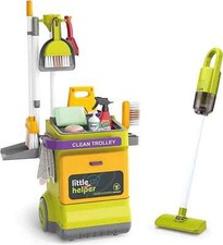 Kids Cleaning Trolley Set