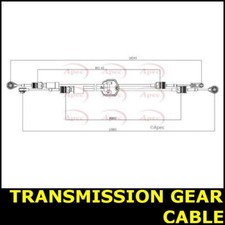 Transmission Gear Cable FOR