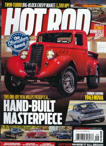 Hot rod magazine september - hot,