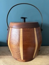 Vintage Lancraft Teak Wood Ice