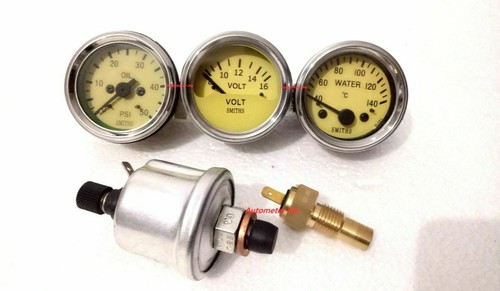 Smiths gauges set volt - smiths, +temp+