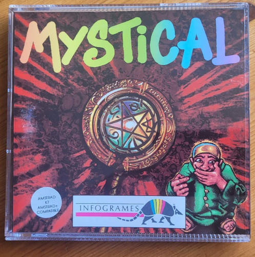 Mystical amstrad game cassette - amstrad,