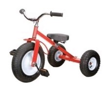 KIDS BRIGHT RED TRICYCLE Heavy