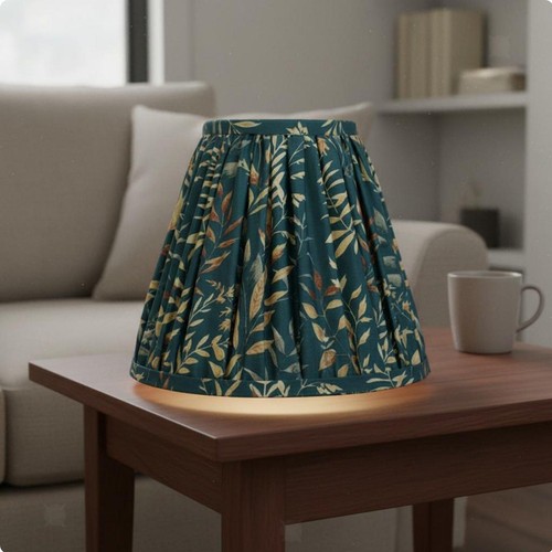 Handmade textile lampshade - handmade,