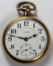 1915 Illinois Bunn Special 16s 21j Gold Filled Pocket Watch - Parts/Repair
