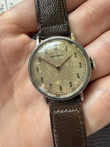 Movado manual winding coin - manual,