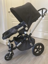 Bugaboo Chameleon 3 Bundle Black Pushchair Carrycot Footmuff and Seat Liner