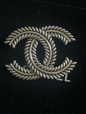 CHANEL Silver Stone  Filagree