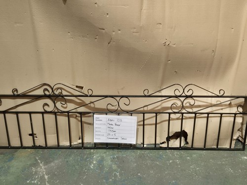 Scroll top wrought iron style - top,