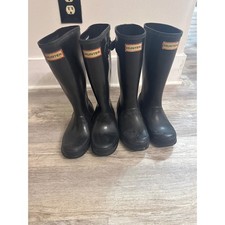 Hunter Kids Gloss Black Rain