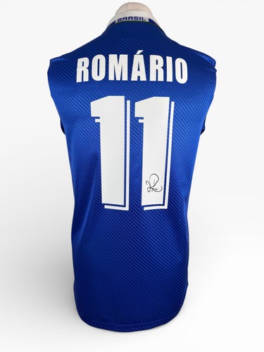 Signed romario shirt brazil - signed,