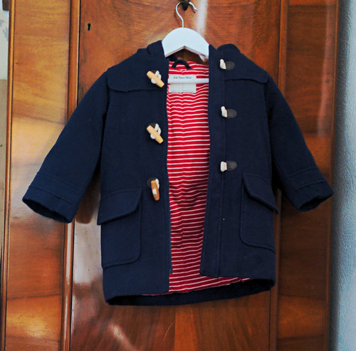 Jojo maman bébé navy hooded - bébé,