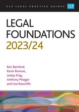 Legal Foundations 2023/2024