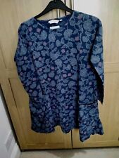 Ladies Seasalt Cornwall Mill Pool Dress, UK Size 10,Blue Mix Good Cond