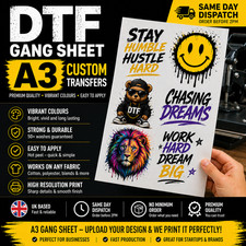 Dtf transfer custom - a3, |