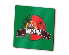 1 x Madeira Square Magnet -