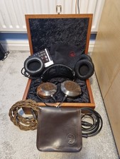 ZMF Aeolus LTD Stabilised Maple Burl Nautilus 3 Cables 3 Pairs Pads CoPilot Pad