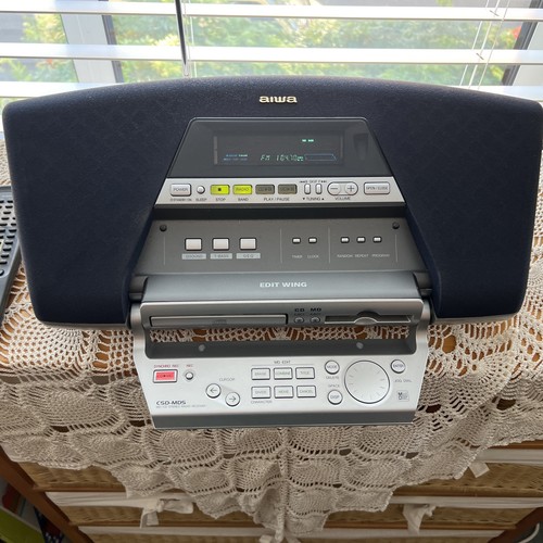 Aiwa csd md5 minidisc - csd-md5, recorder