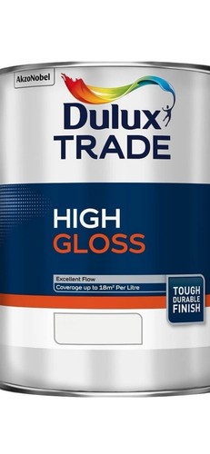 Dulux trade high gloss paint - high,