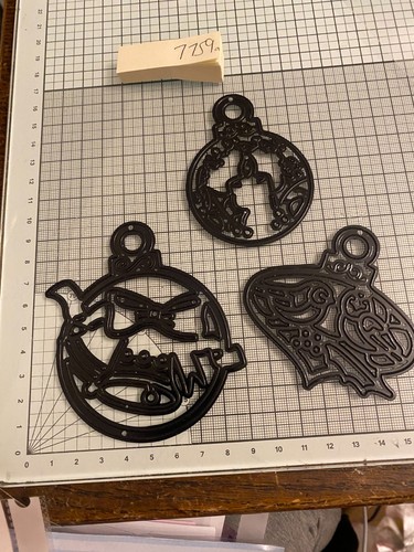 Xcut christmas baubles - christmas, set