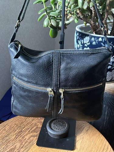 Leather fossil erin crossbody - erin,