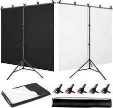 Black White Backdrop Screen