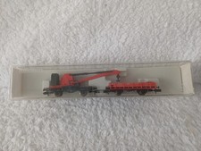 Fleischmann N Gauge 8503 K Wyhlen Type DB Breakdown Crane With Match Truck