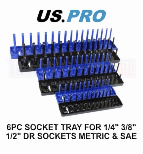 Pro tools 6pc socket tray - tools,