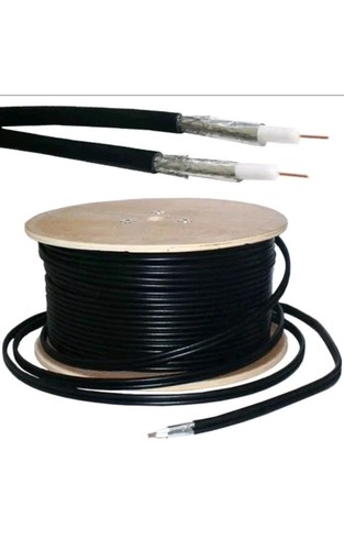 125m rg6 twin coaxial shotgun - twin,
