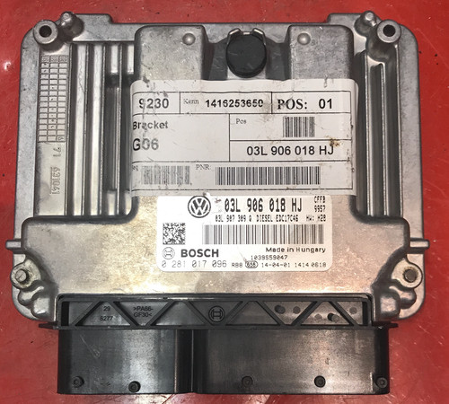 Plug play ecu vw 0281017096 - plug,
