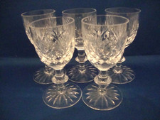 5 x Edinburgh Crystal Iona Cut